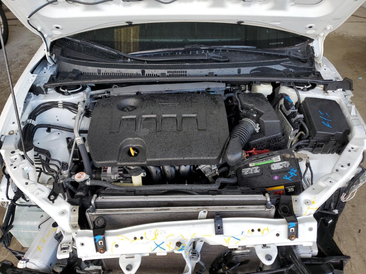 2019 Toyota Corolla VIN 2T1BURHE1KC196041 Copart auction photo, front end damage thumbnail 11