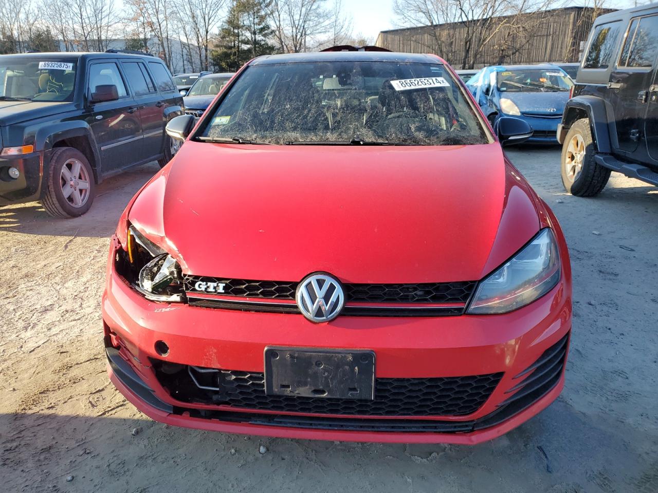 2015 Volkswagen GTI VIN 3VW4T7AU9FM038168 Copart auction photo, front end damage thumbnail 5