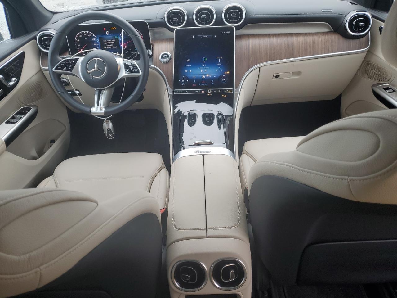 2024 Mercedes-Benz GLC VIN W1NKM4HB6RF187158 Copart auction photo, front end damage thumbnail 8