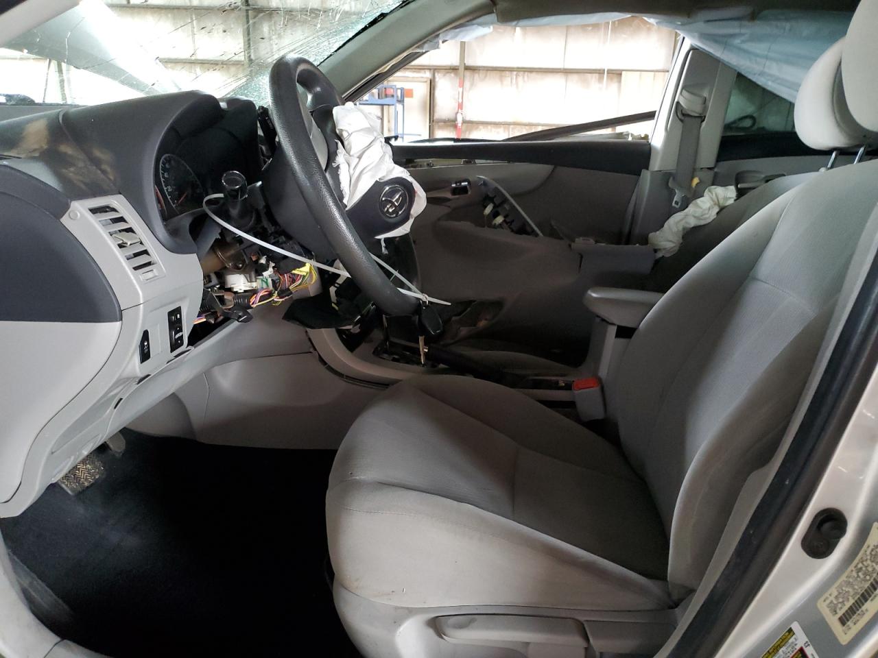 2012 Toyota Corolla VIN 5YFBU4EE1CP056743 Copart auction photo, side / front end damage thumbnail 7