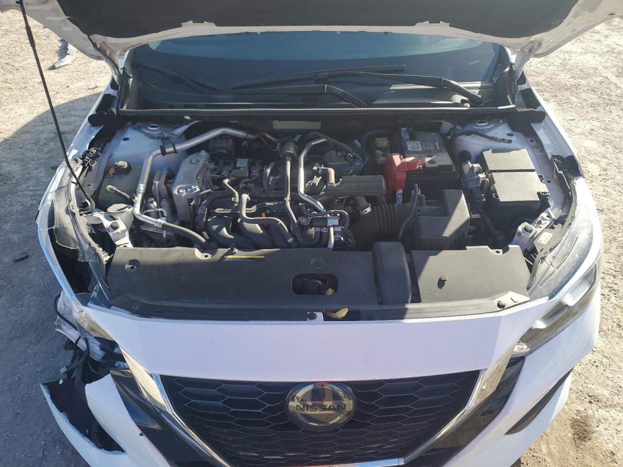 2021 Nissan Sentra VIN 3N1AB8BV9MY297791 Copart auction photo, side / front end damage thumbnail 13