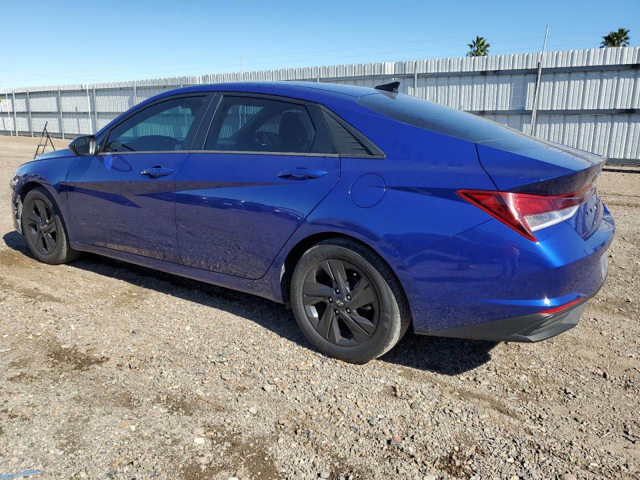 2023 Hyundai Elantra VIN 5NPLM4AG0PH105378 Copart auction photo, side damage thumbnail 2