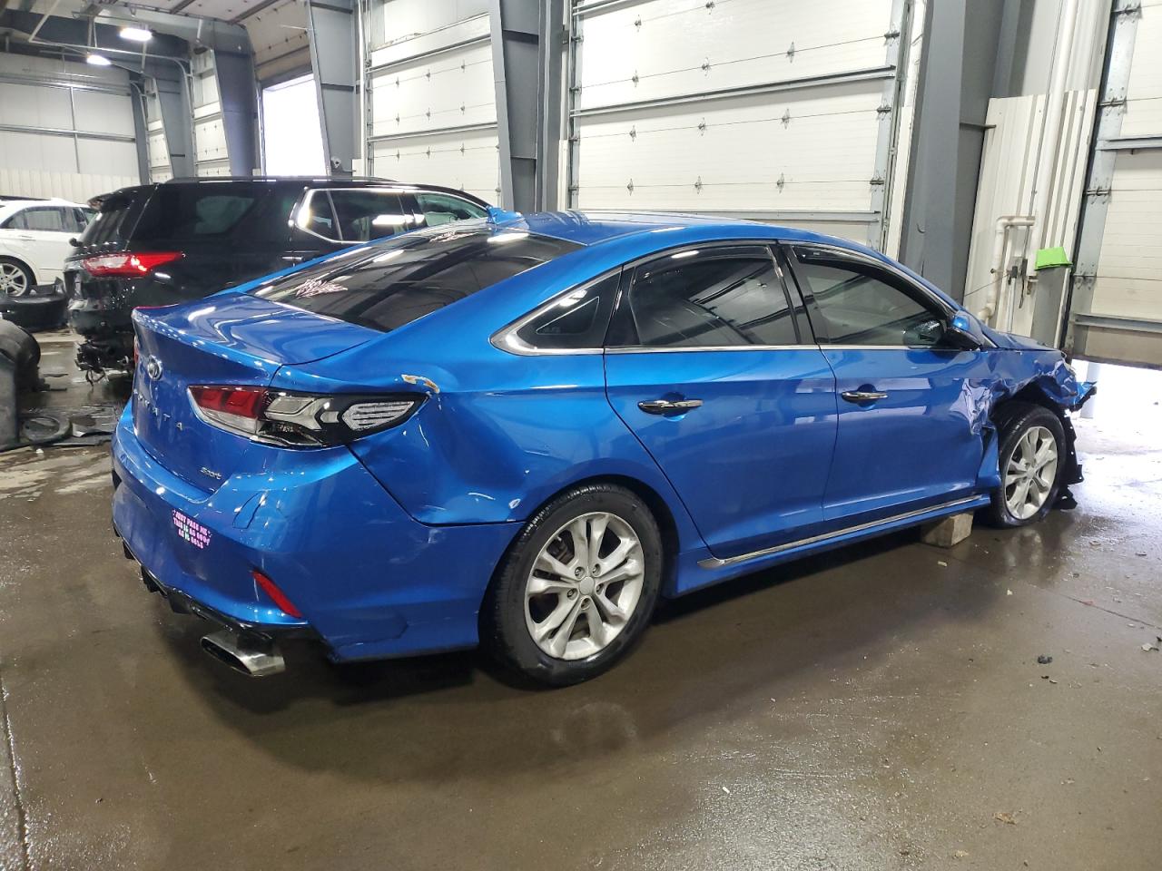 2018 Hyundai Sonata VIN 5NPE34AF4JH639915 Copart auction photo, all over damage thumbnail 3