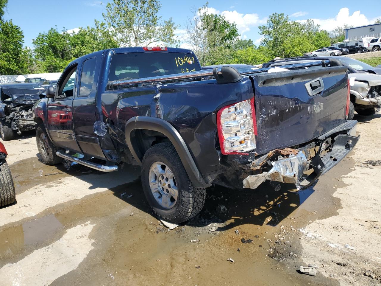 2008 Chevrolet Silverado VIN 2GCEK19J981265999 Copart auction photo, all over damage thumbnail 2