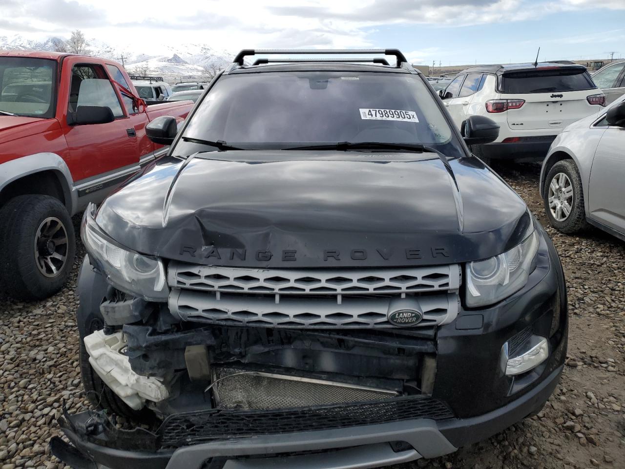 2014 Land Rover Range Rover VIN SALVP2BG4EH890205 Copart auction photo, front end damage thumbnail 5