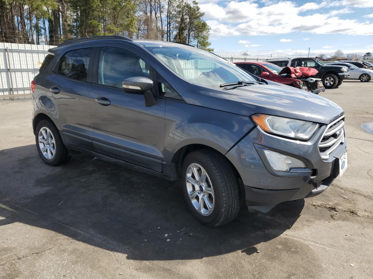 2018 Ford EcoSport VIN MAJ3P1TE9JC233998 Copart auction photo, front end damage thumbnail 4