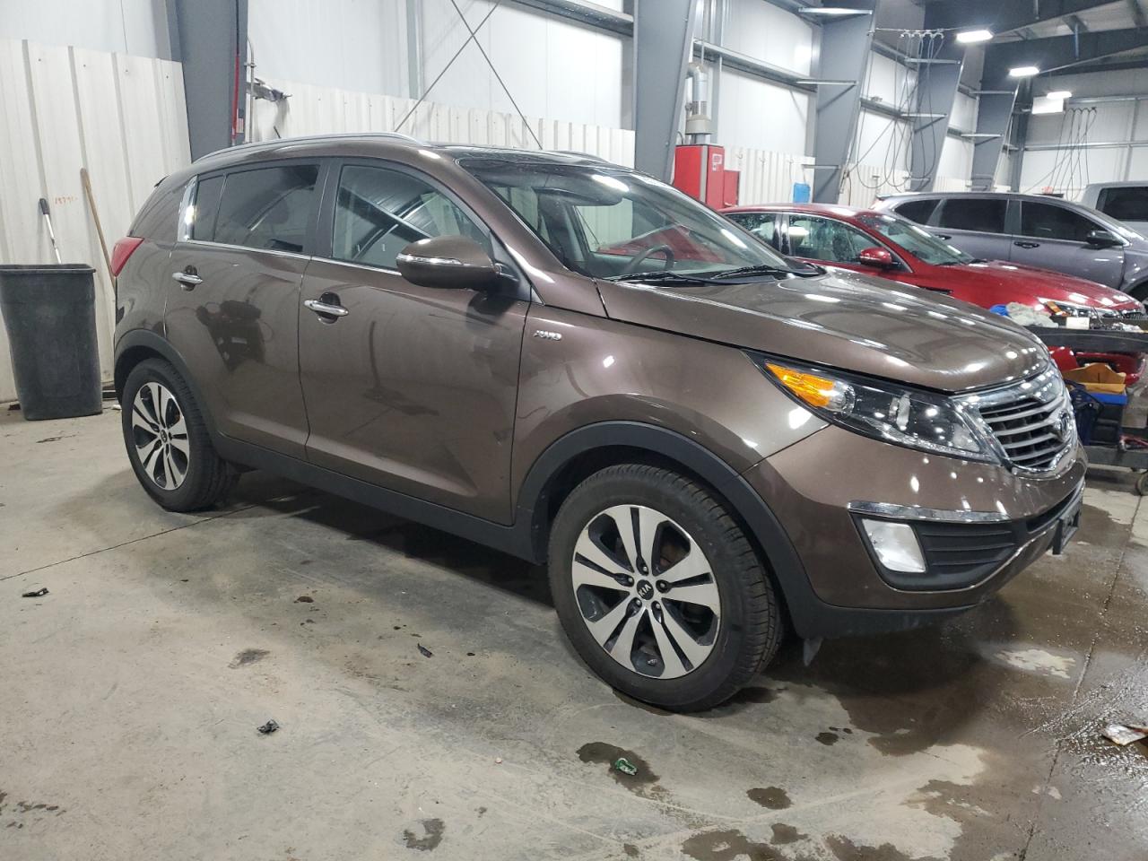 2012 KIA Sportage VIN KNDPCCA26C7329689 Copart auction photo, rear end damage thumbnail 4
