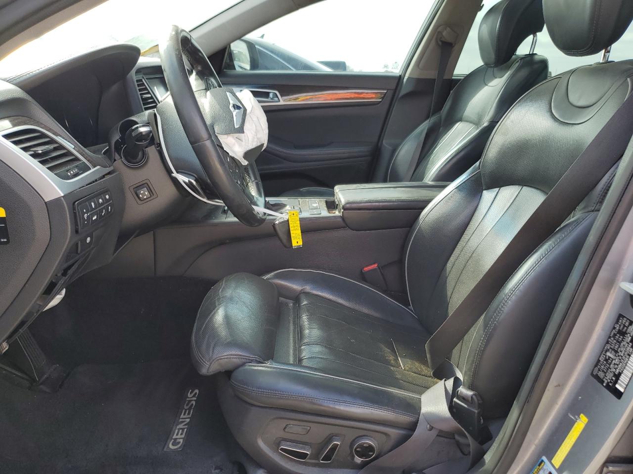 2015 Hyundai Genesis VIN KMHGN4JE3FU038644 Copart auction photo, front end damage thumbnail 7