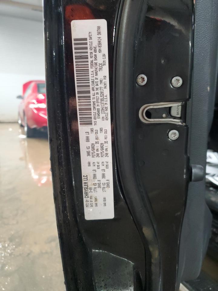 2009 Dodge RAM VIN 1D3HV13T99J520177 Copart auction photo, front end damage thumbnail 12