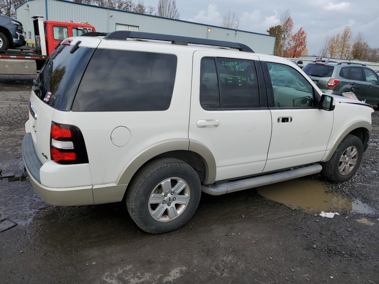 2010 Ford Explorer VIN 1FMEU7EE1AUA55778 Copart auction photo, front end / side damage thumbnail 3