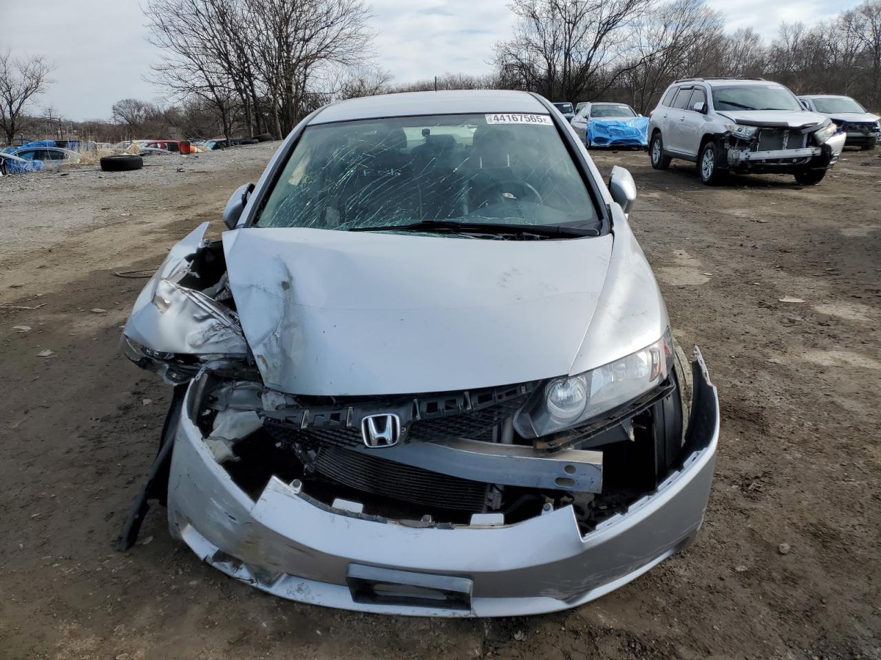 2009 Honda Civic VIN JHMFA36259S017877 Copart auction photo, front end / minor dent/scratches damage thumbnail 5
