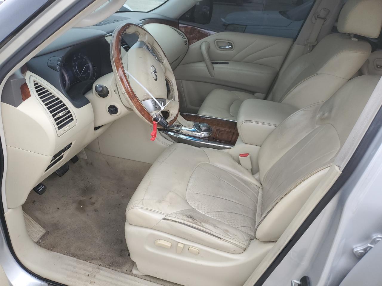 2016 Infiniti QX80 VIN JN8AZ2NC0G9400496 Copart auction photo, front end damage thumbnail 7