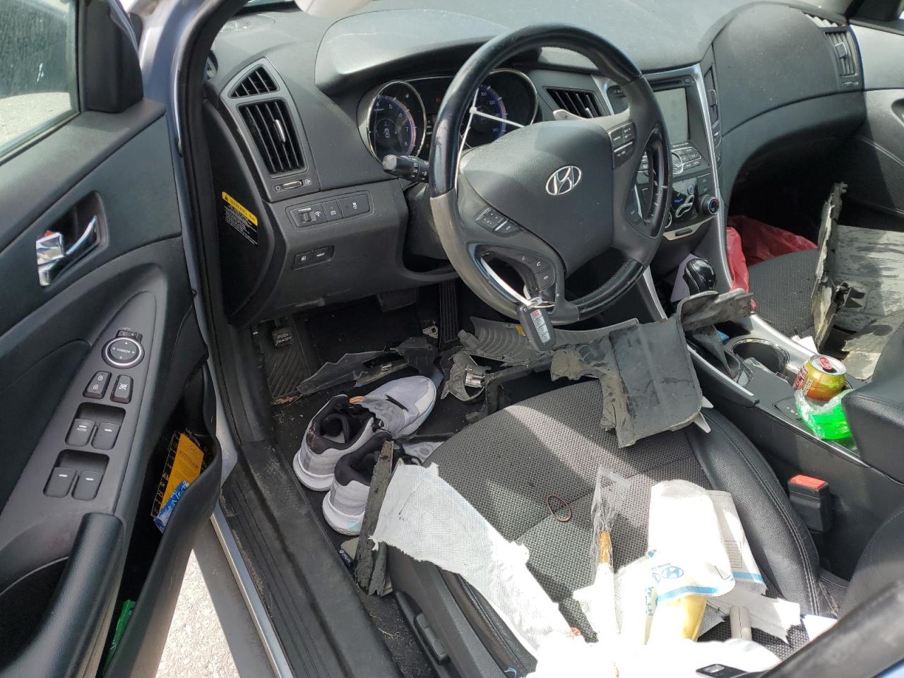 2013 Hyundai Sonata VIN 5NPEC4AC9DH665999 Copart auction photo, front end damage thumbnail 8