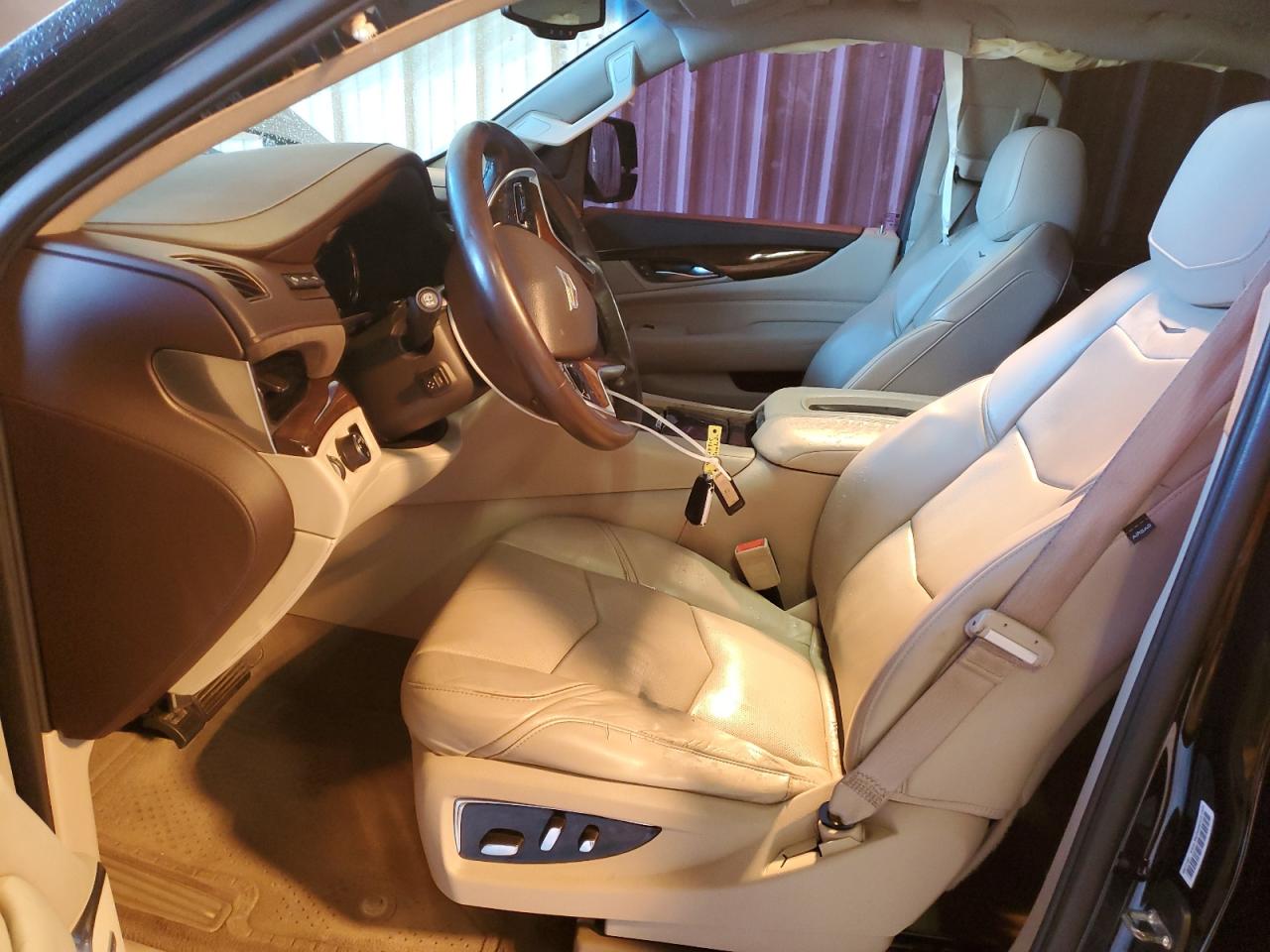 2016 Cadillac Escalade VIN 1GYS3BKJ6GR341050 Copart auction photo, side / undercarriage damage thumbnail 7