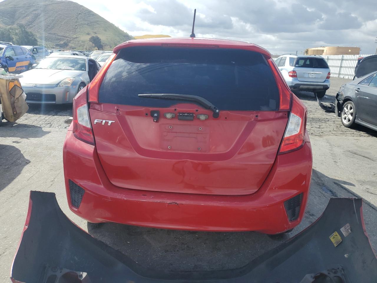 2015 Honda Fit VIN 3HGGK5G52FM727171 Copart auction photo, front end damage thumbnail 6