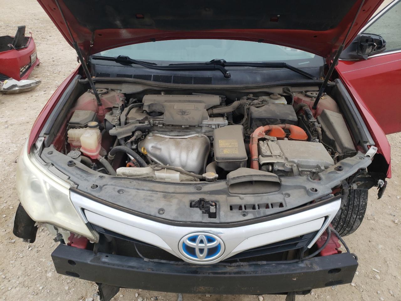 2012 Toyota Camry VIN 4T1BD1FK7CU016636 Copart auction photo, front end / rear end damage thumbnail 11