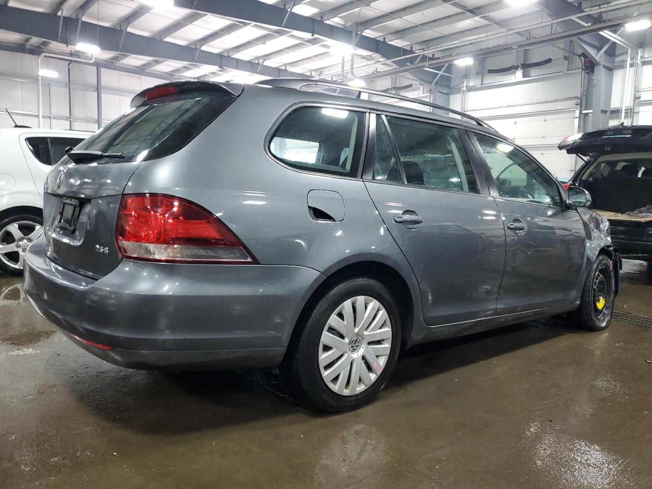 2010 Volkswagen Jetta VIN 3VWKZ8AJ4AM626246 Copart auction photo, front end / side damage thumbnail 3