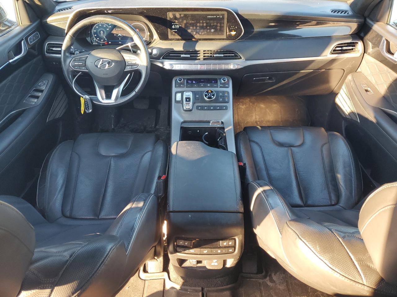 2021 Hyundai Palisade VIN KM8R7DHE0MU246485 Copart auction photo, front end damage thumbnail 8