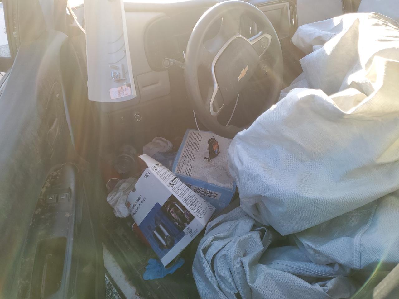 2020 Chevrolet Colorado VIN 1GCHSBEA3L1235694 Copart auction photo, all over damage thumbnail 8