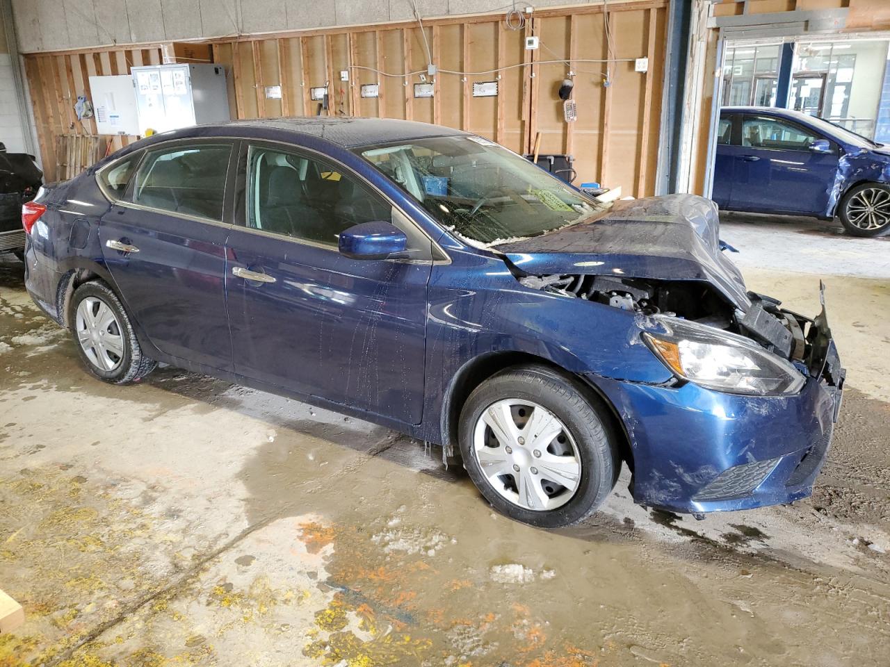 2017 Nissan Sentra VIN 3N1AB7AP1HY253609 Copart auction photo, front end / minor dent/scratches damage thumbnail 4