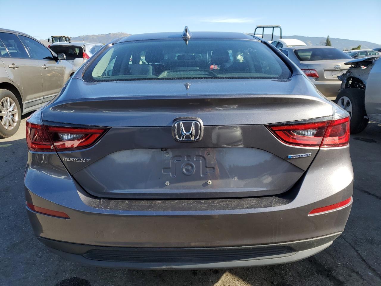 2021 Honda Insight VIN 19XZE4F50ME011306 Copart auction photo, front end / side damage thumbnail 6