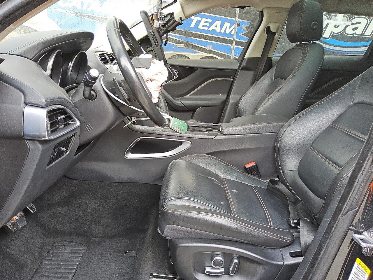 2020 Jaguar F-Pace VIN SADCK2GX1LA637956 Copart auction photo, front end / undercarriage damage thumbnail 7
