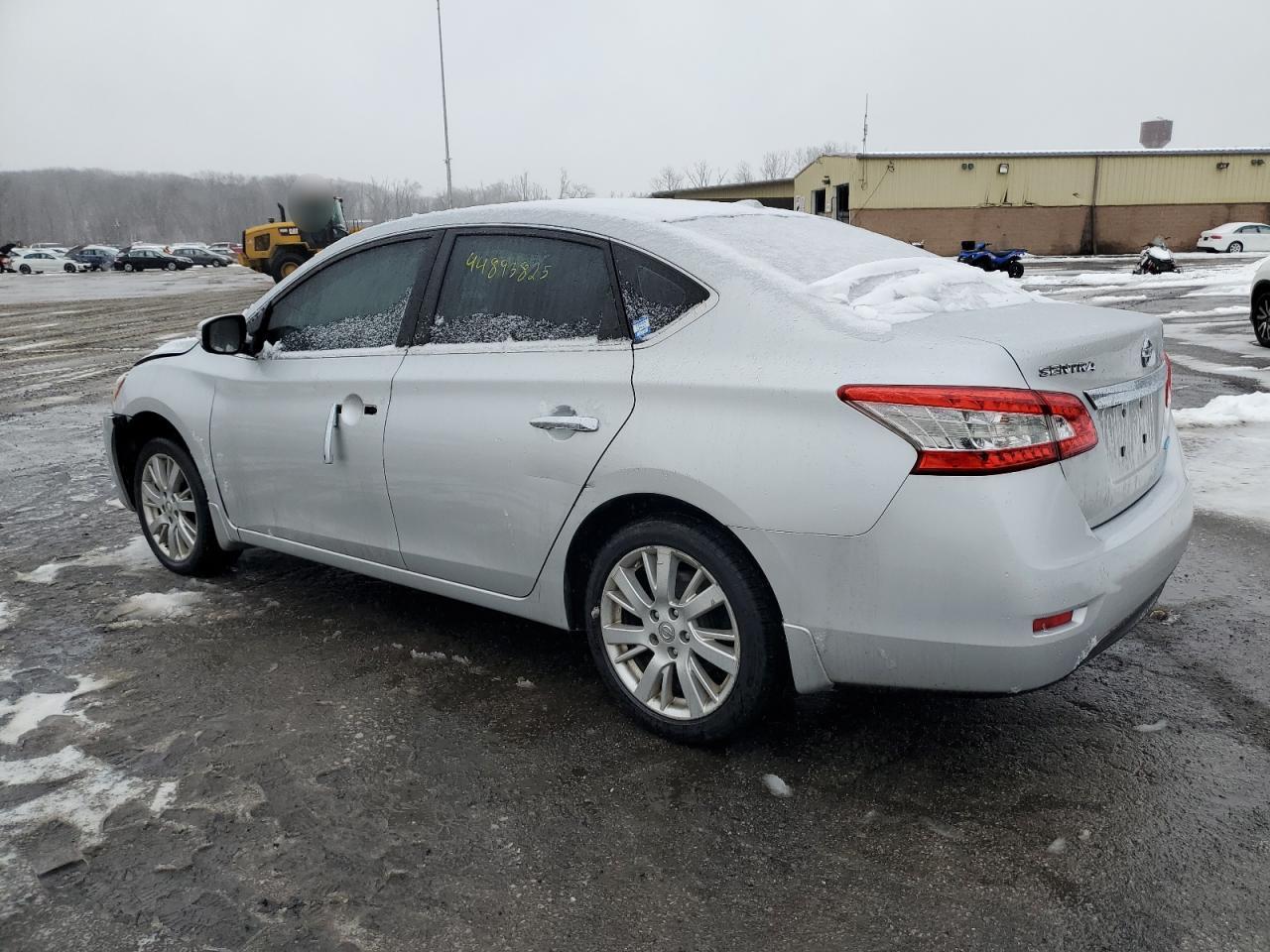 2013 Nissan Sentra VIN 3N1AB7AP3DL679339 Copart auction photo, front end / minor dent/scratches damage thumbnail 2