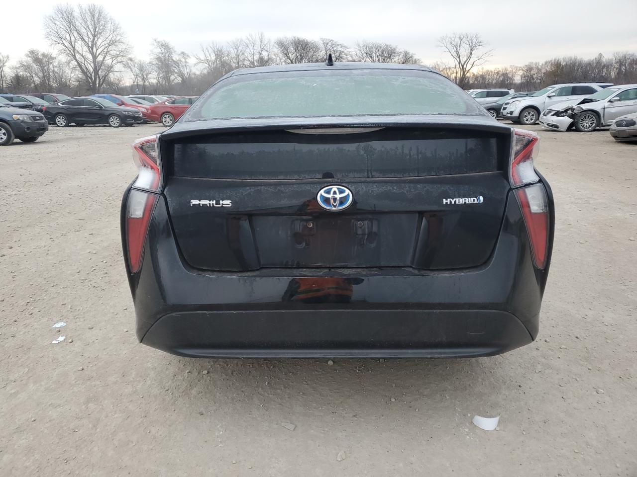 2018 Toyota Prius VIN JTDKBRFUXJ3063463 Copart auction photo, side / undercarriage damage thumbnail 6
