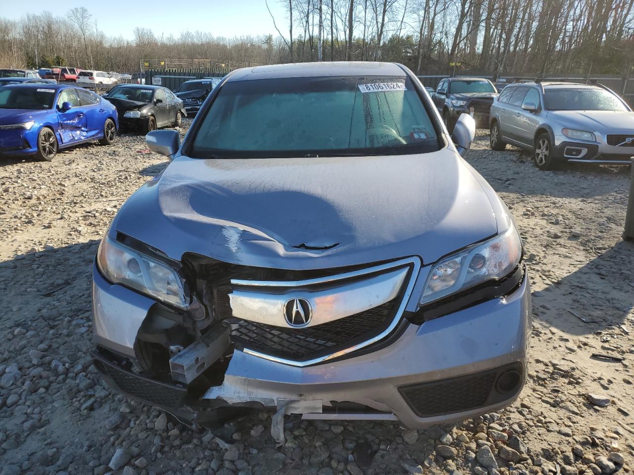 2015 Acura RDX VIN 5J8TB4H37FL016704 Copart auction photo, front end damage thumbnail 5