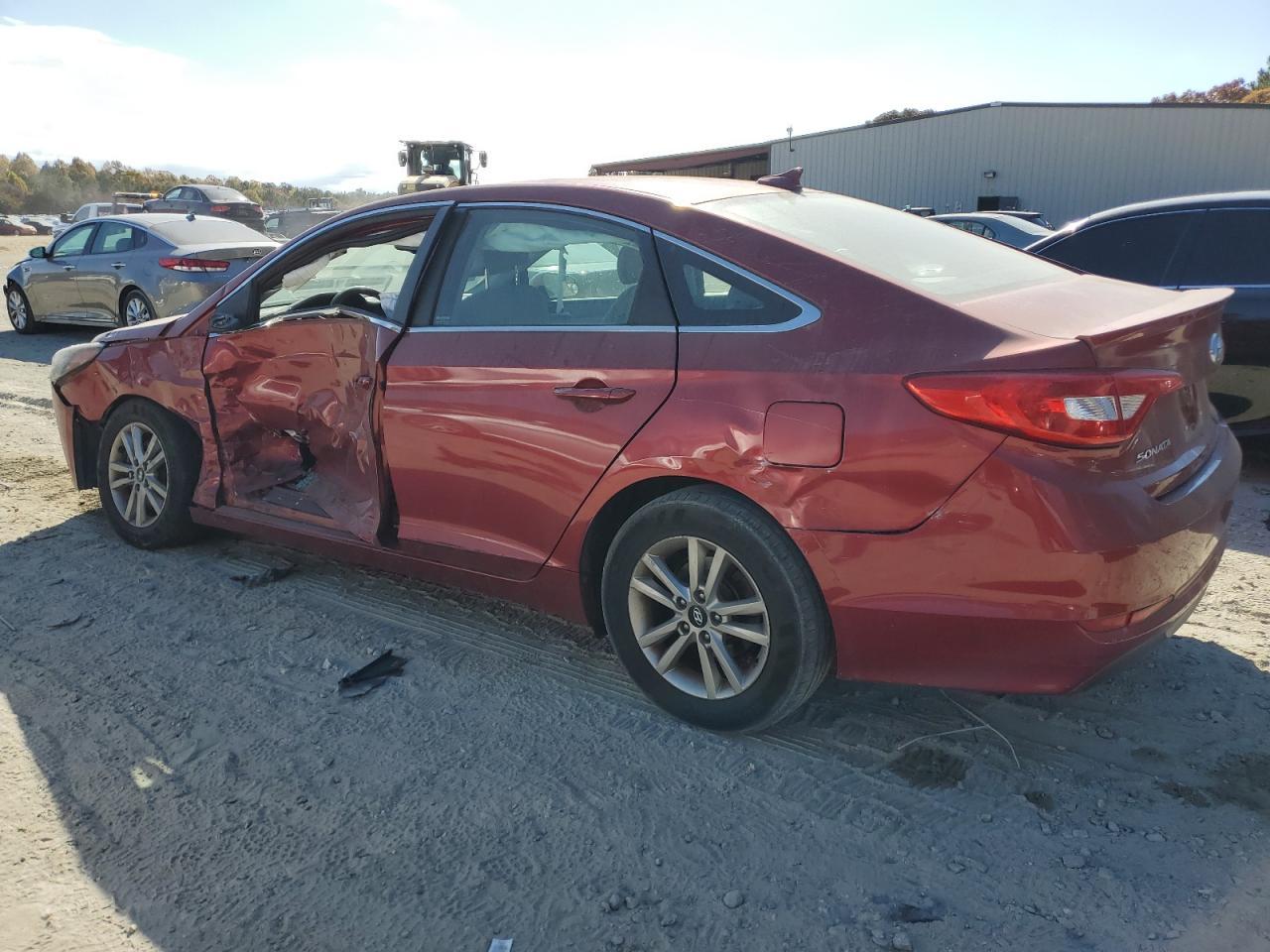 2016 Hyundai Sonata VIN 5NPE24AF3GH278088 Copart auction photo, side / front end damage thumbnail 2