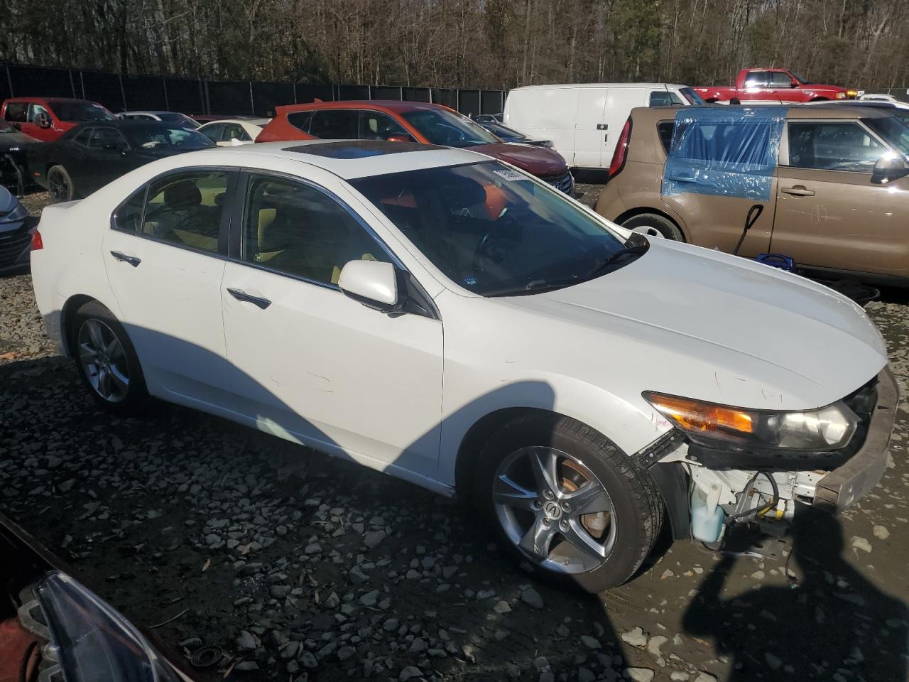 2012 Acura TSX VIN JH4CU2F47CC013434 Copart auction photo, front end damage thumbnail 4