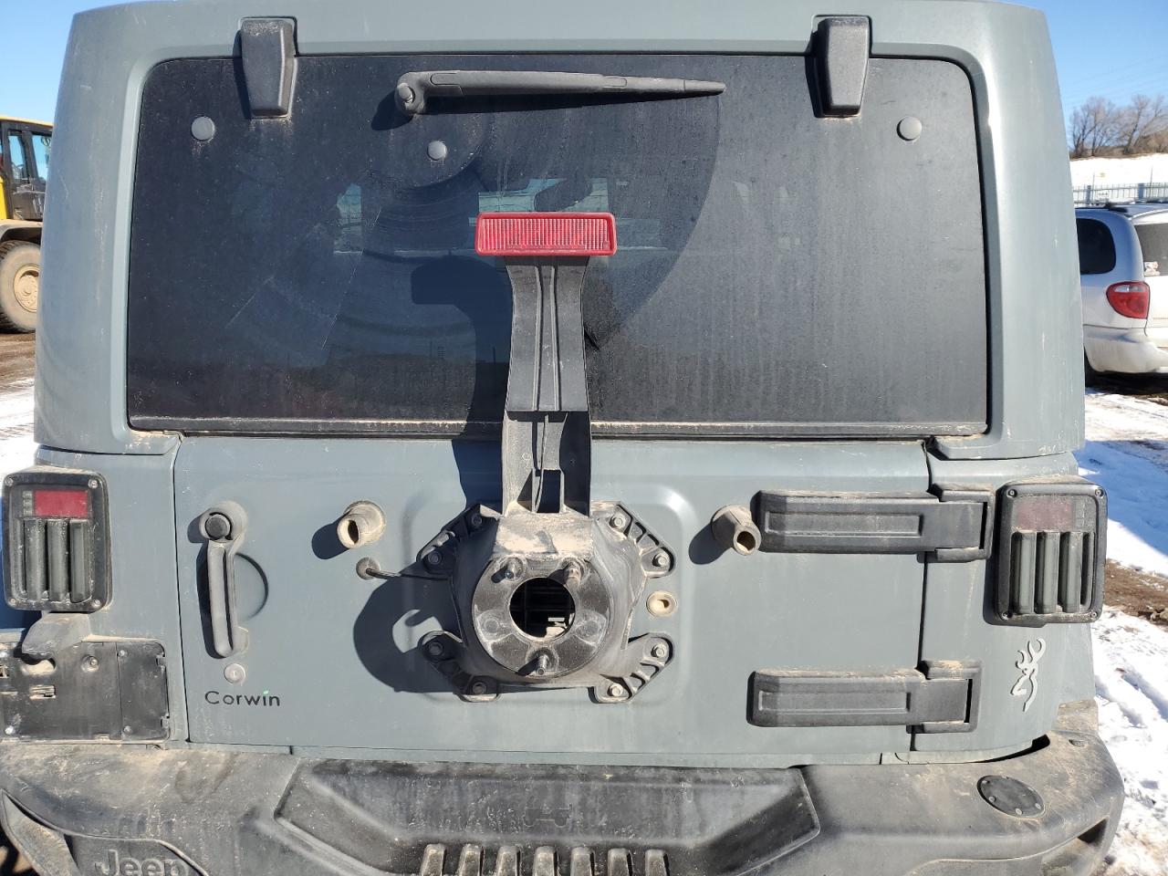 2013 Jeep Wrangler VIN 1C4BJWCG4DL700853 Copart auction photo, front end damage thumbnail 10