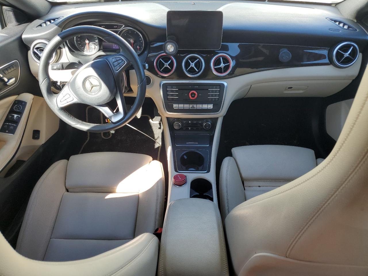 2018 Mercedes-Benz CLA-klasse VIN WDDSJ4EB2JN632869 Copart auction photo, undercarriage damage thumbnail 8