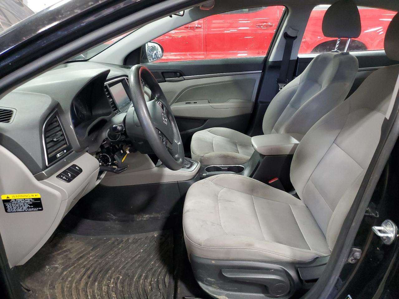 2018 Hyundai Elantra VIN 5NPD84LFXJH360267 Copart auction photo, vandalism / front end damage thumbnail 7