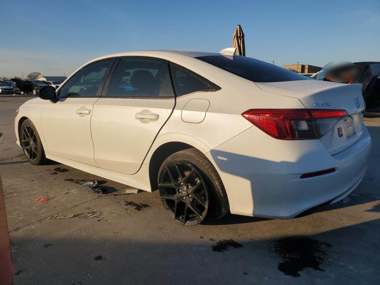 2022 Honda Civic VIN 2HGFE2F51NH517662 Copart auction photo, all over damage thumbnail 2