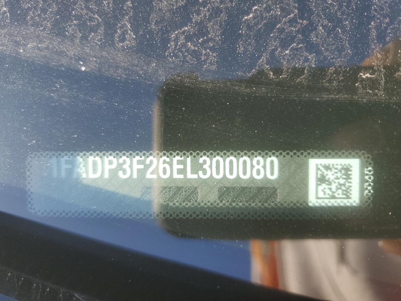 2014 Ford Focus VIN 1FADP3F26EL300080 Copart auction photo, mechanical damage thumbnail 12