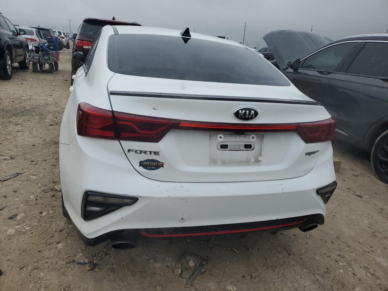 2021 KIA Forte VIN 3KPF44AC0ME417789 Copart auction photo, front end / side damage thumbnail 6