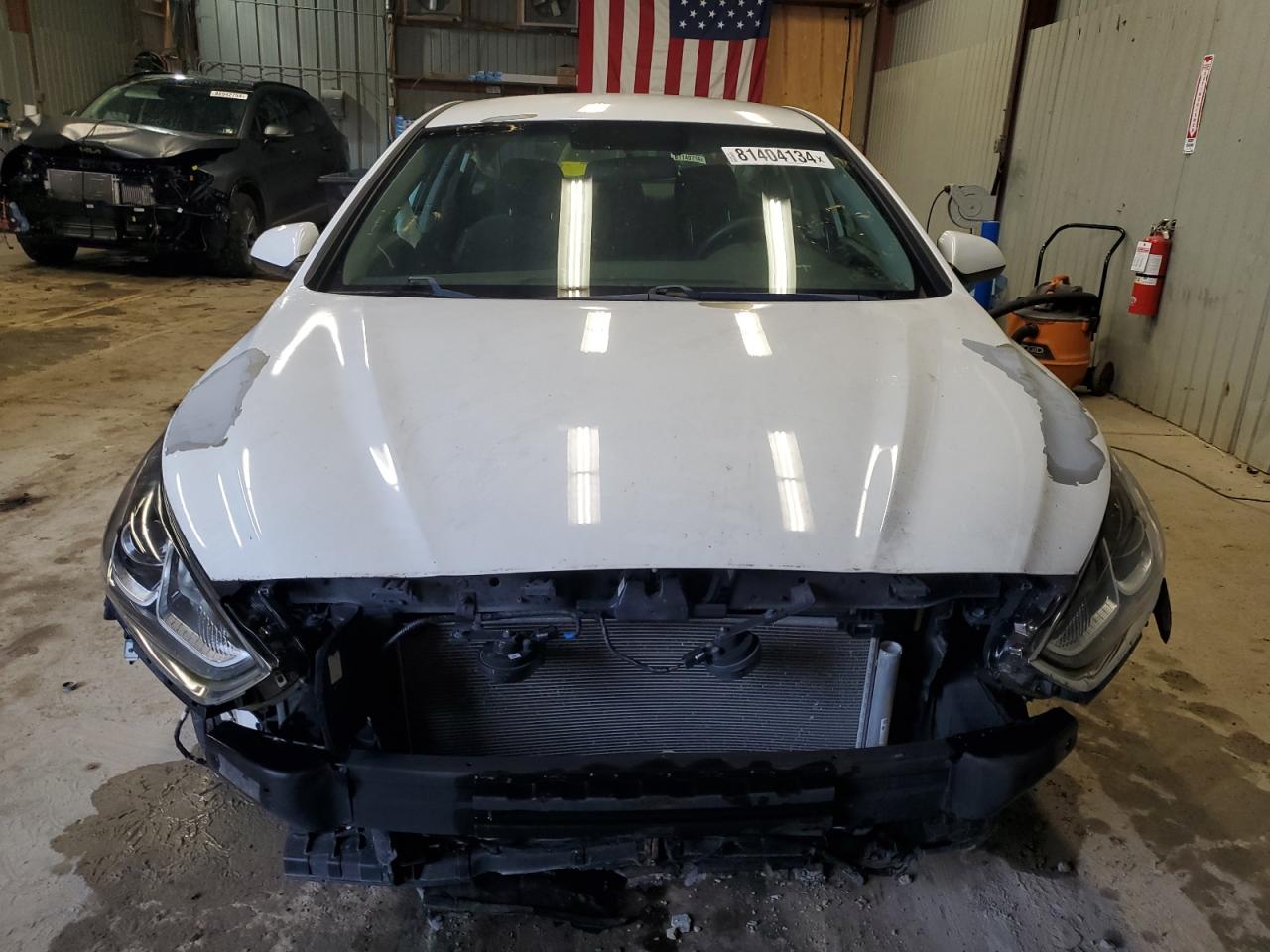 2019 Hyundai Sonata VIN 5NPE24AF8KH777932 Copart auction photo, front end / undercarriage damage thumbnail 5