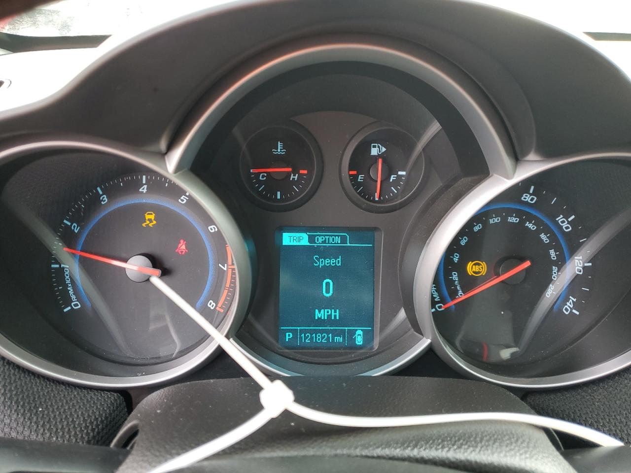 2014 Chevrolet Cruze VIN 1G1PE5SB3E7312610 Copart auction photo, side / front end damage thumbnail 9