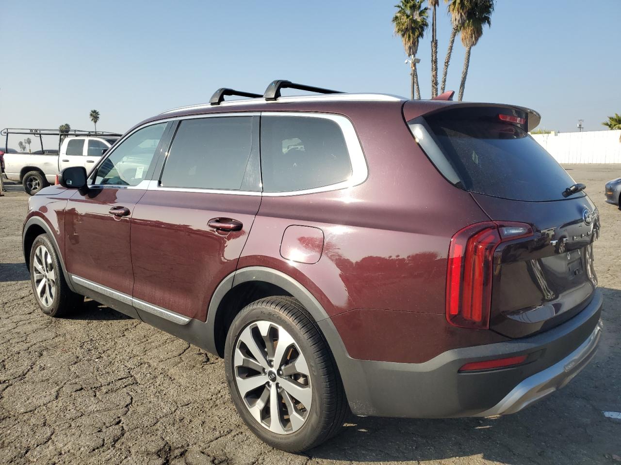 2021 KIA Telluride VIN 5XYP34HC7MG179097 Copart auction photo, front end damage thumbnail 2