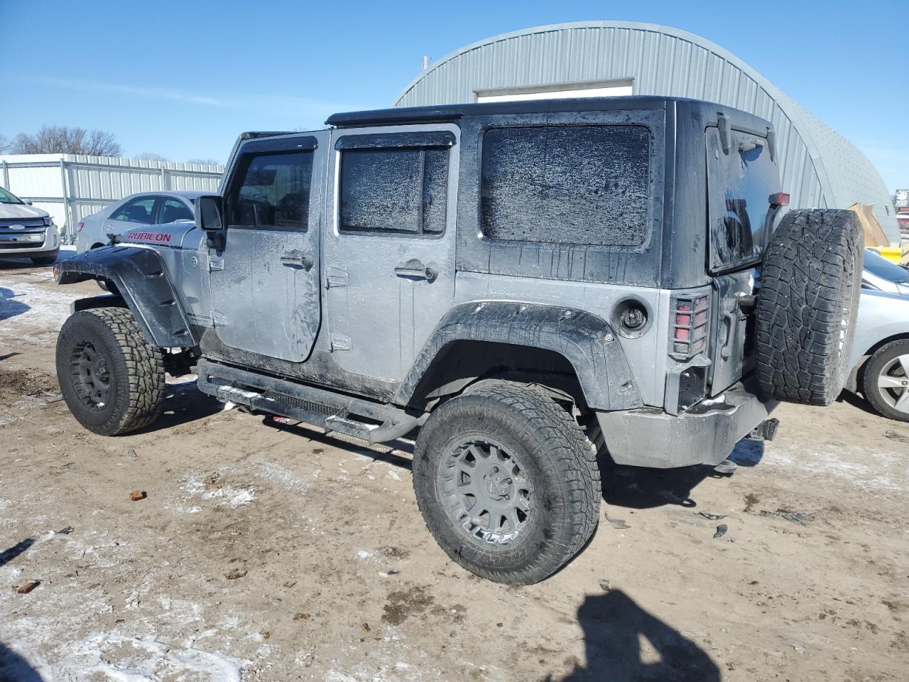 2015 Jeep Wrangler VIN 1C4BJWFG2FL515084 Copart auction photo, rollover damage thumbnail 2