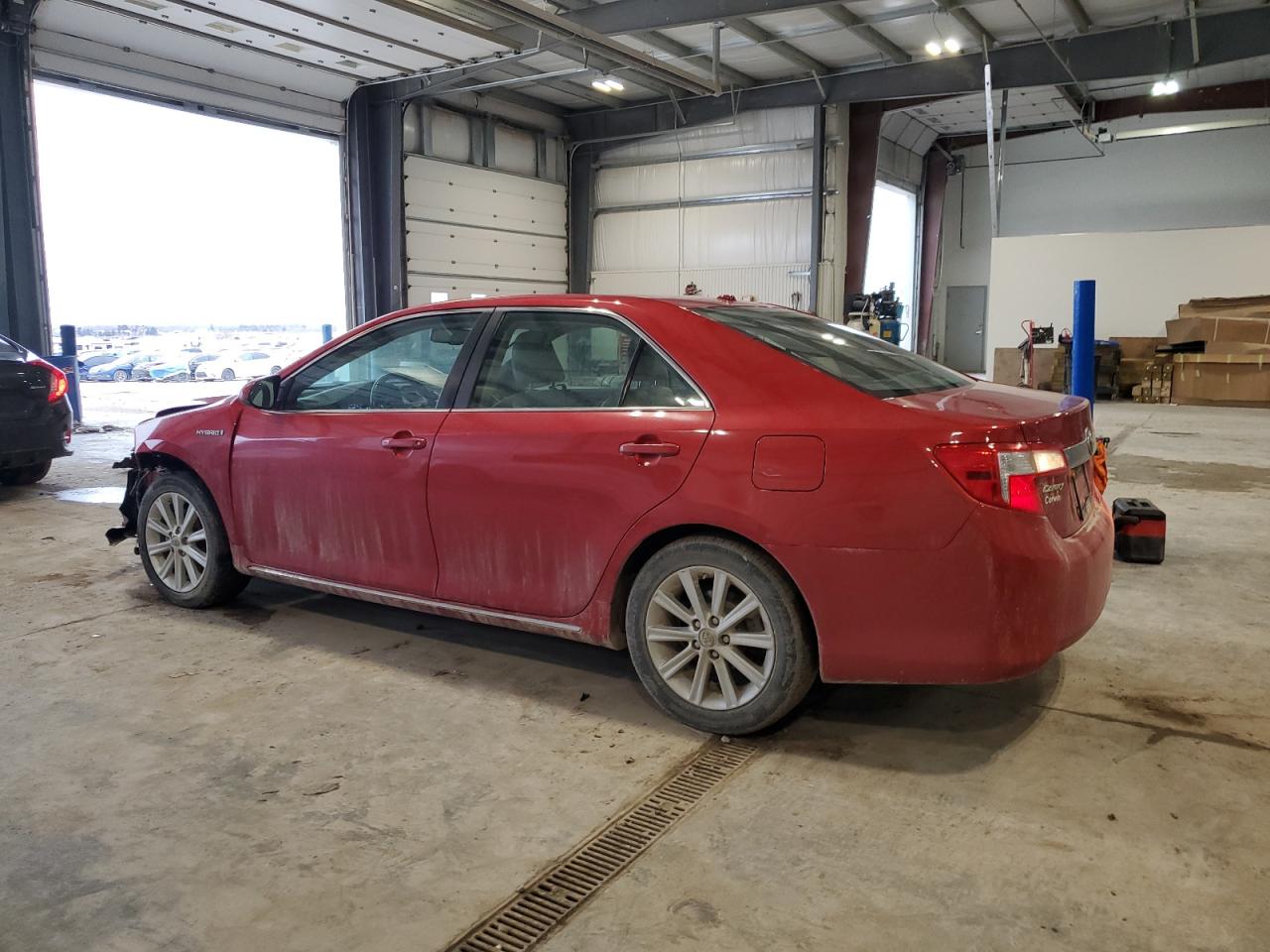 2012 Toyota Camry VIN 4T1BD1FK3CU023101 Copart auction photo, front end damage thumbnail 2