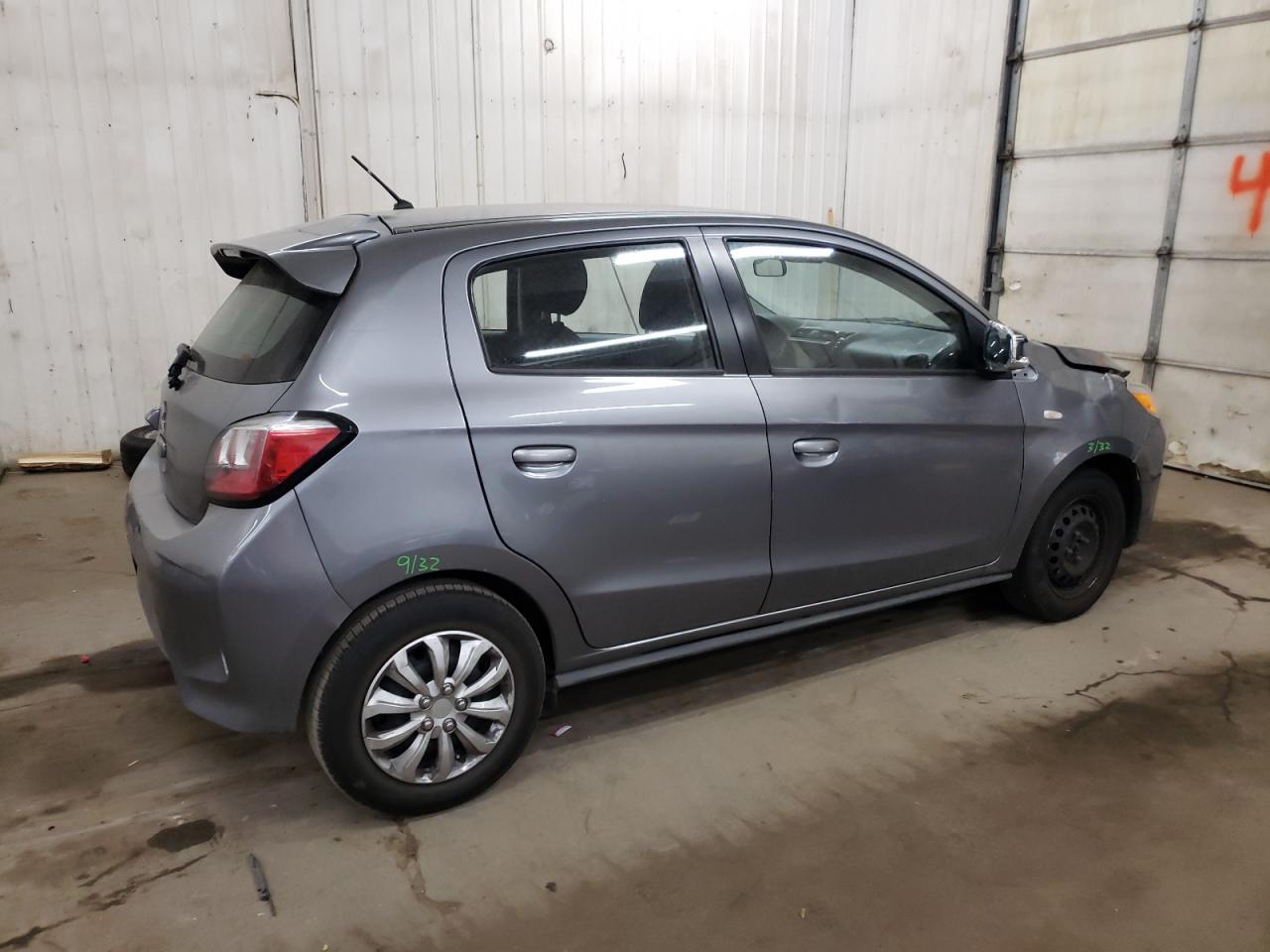 2021 Mitsubishi Mirage VIN ML32AUHJ2MH008721 Copart auction photo, front end damage thumbnail 3