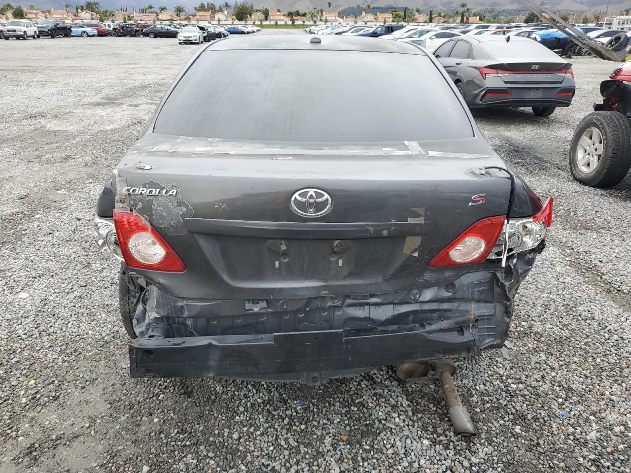 2010 Toyota Corolla VIN 2T1BU4EE2AC524833 Copart auction photo, all over damage thumbnail 6