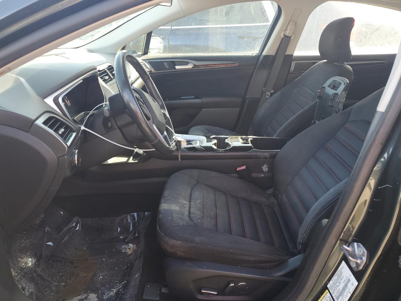 2015 Ford Fusion VIN 3FA6P0LU4FR213570 Copart auction photo, vandalism damage thumbnail 7