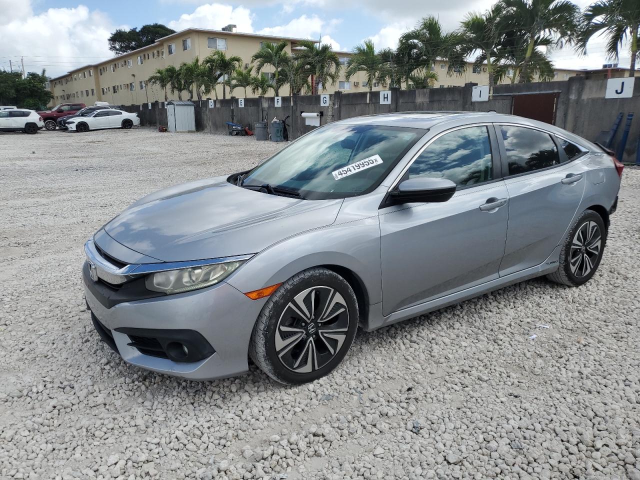 2016 Honda Civic VIN 19XFC1F35GE038110