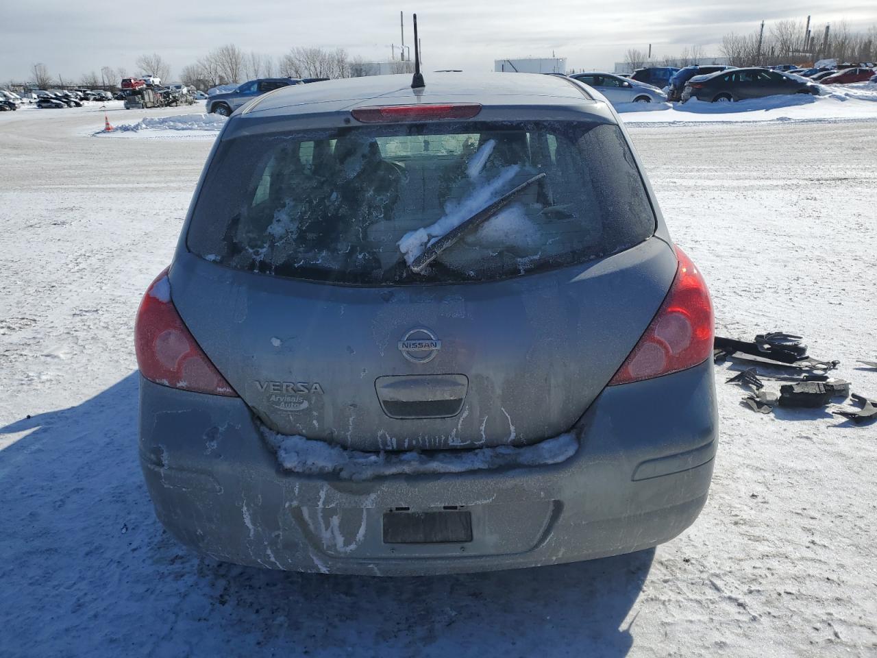 2009 Nissan Versa VIN 3N1BC13E59L403228 Copart auction photo, front end damage thumbnail 6