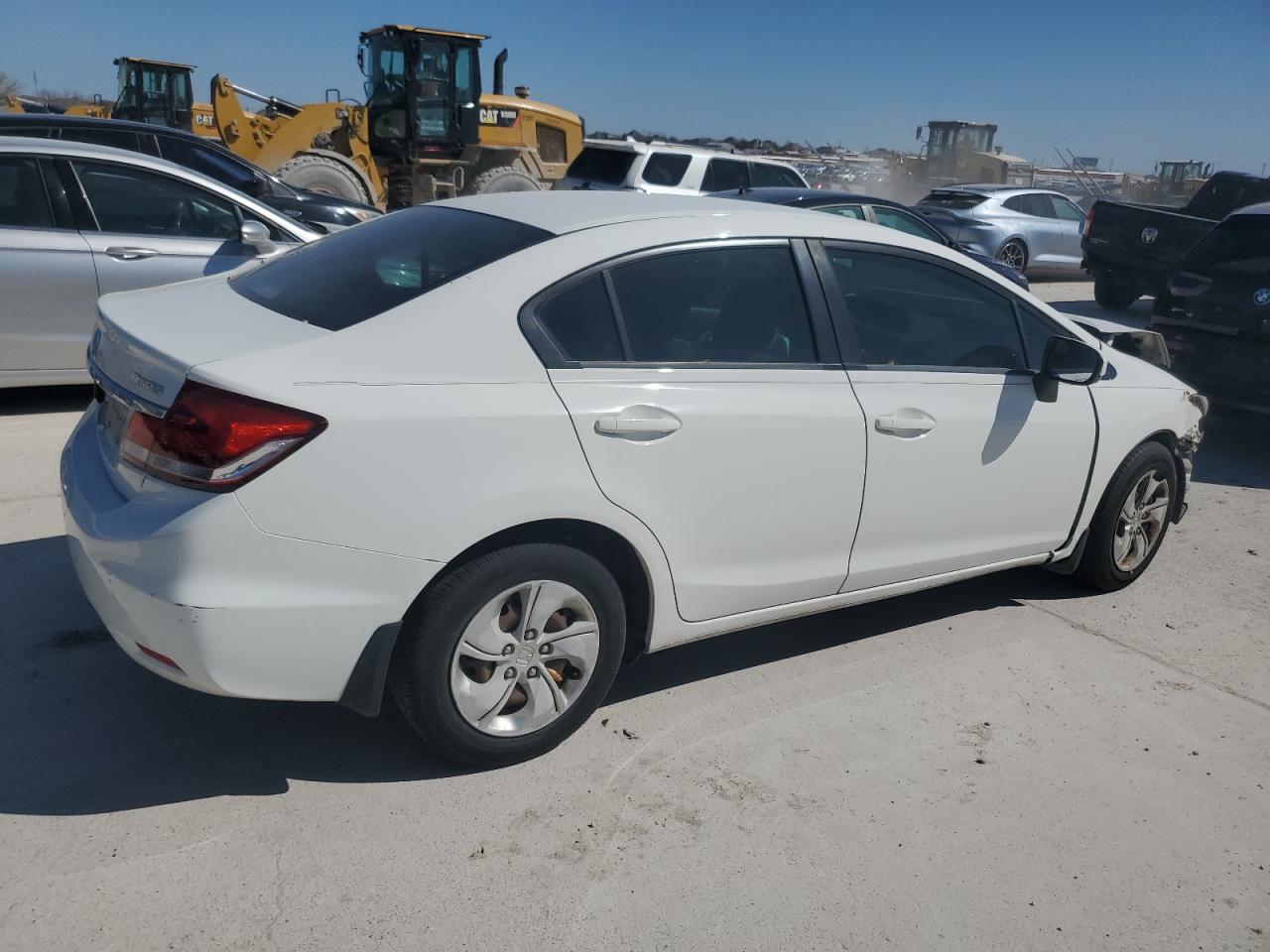 2015 Honda Civic VIN 2HGFB2F53FH518838 Copart auction photo, front end damage thumbnail 3