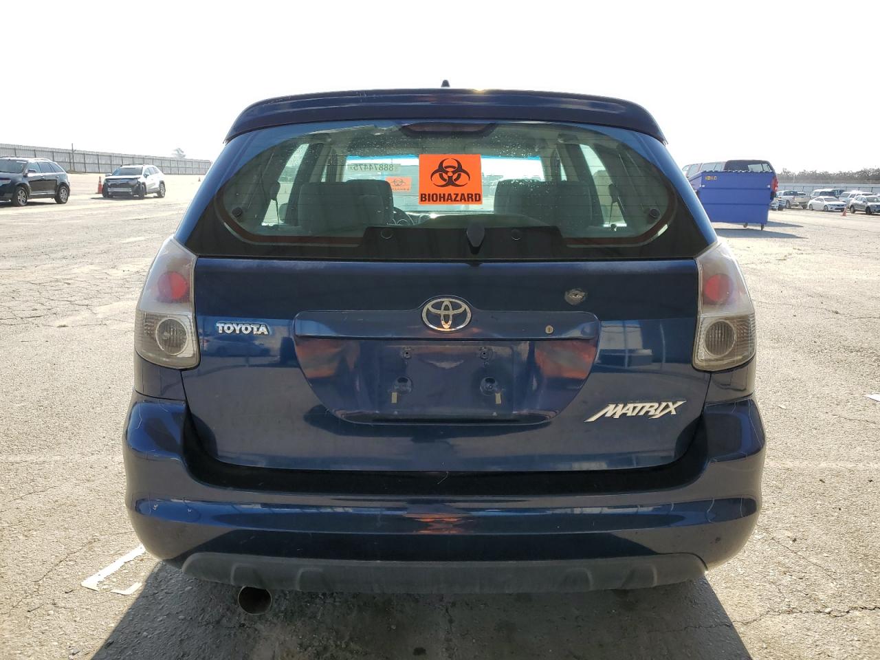 2006 Toyota Corolla VIN 2T1KR32E56C559289 Copart auction photo, front end / side damage thumbnail 6