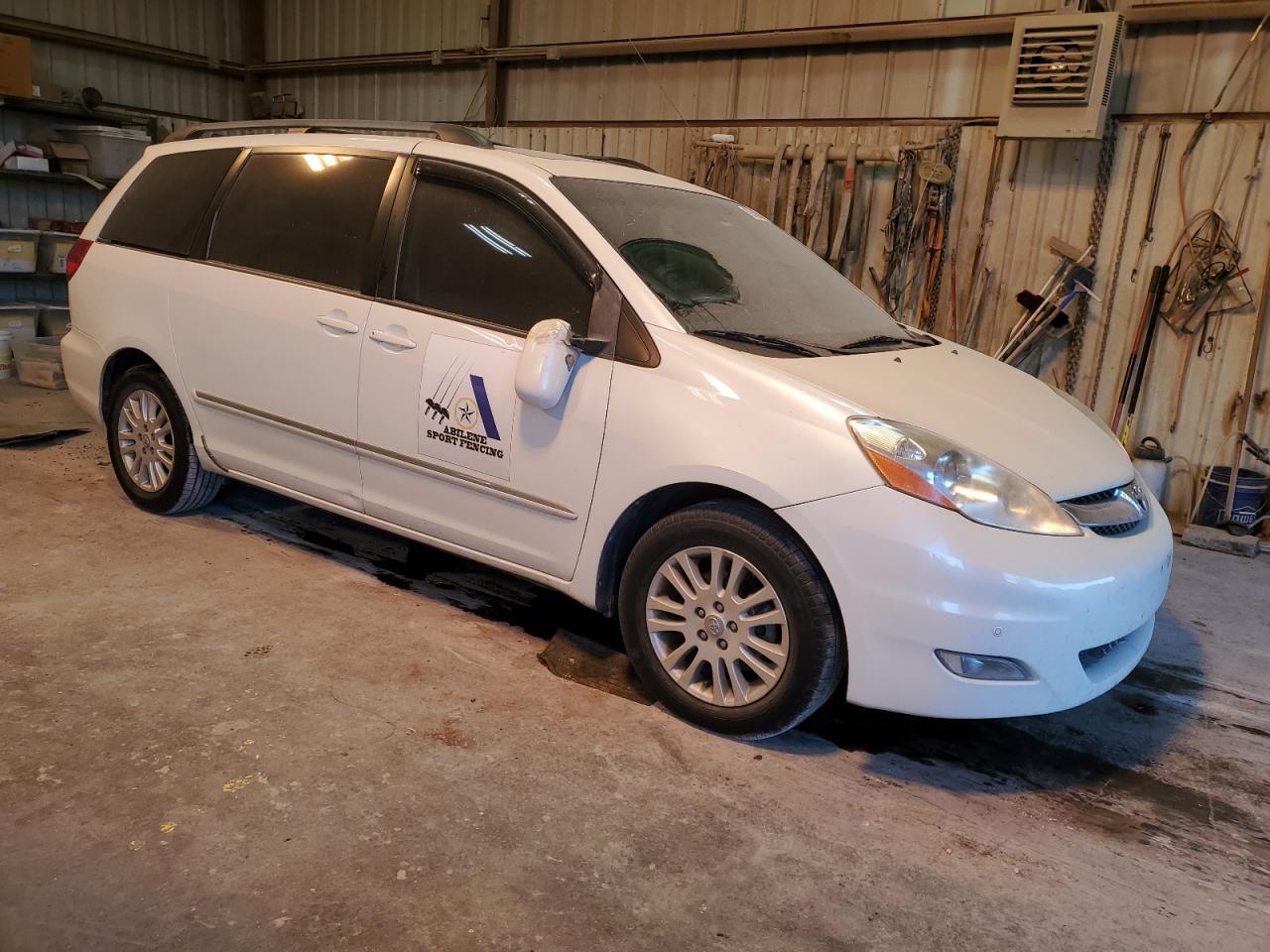 2009 Toyota Sienna VIN 5TDZK22C69S281073 Copart auction photo, rear end / hail damage thumbnail 4